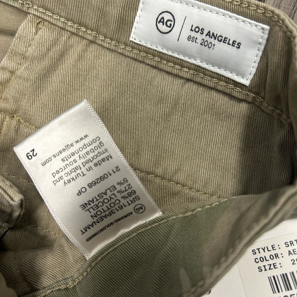 Women’s AG Caden tailored trouser Pants NWT - Picture 5 of 7